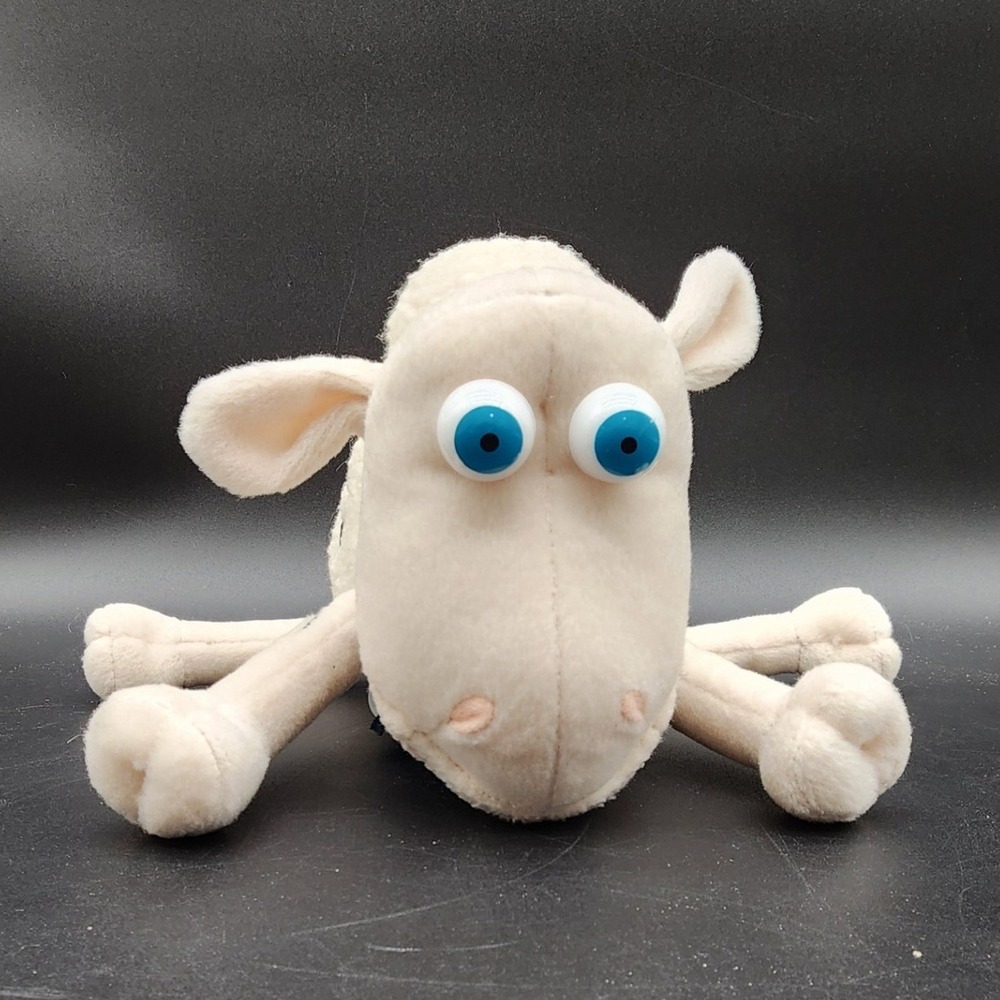Serta Small Cream Counting Sheep 5 Plush Stuffed Animal Mascot Promo Collectible